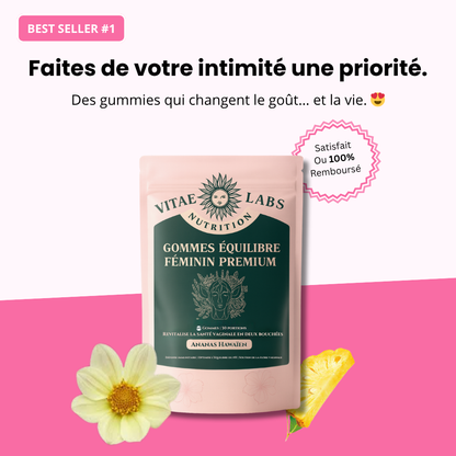 VitaeLabs™ Gommes Féminine